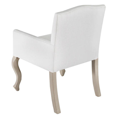 White Dining Armchair Pallais