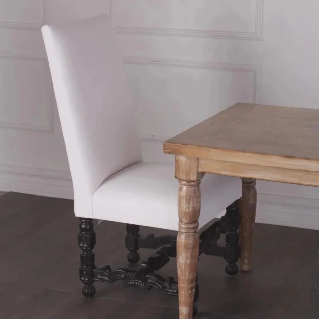 White Dining Chair Finisterra, Bae Porcelain