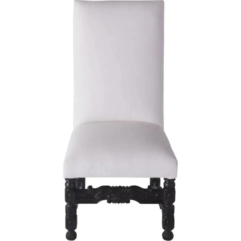 White Dining Chair Finisterra, Bae Porcelain