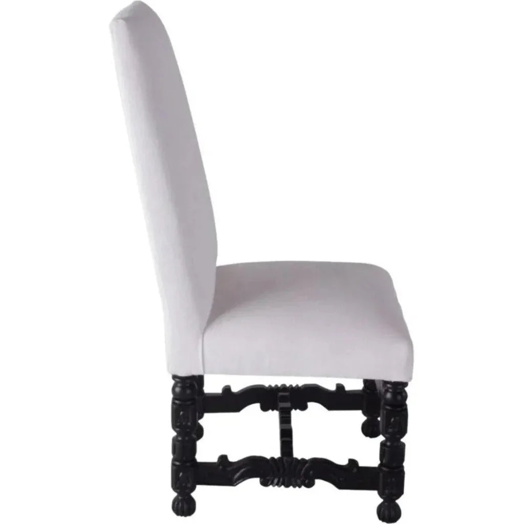 White Dining Chair Finisterra, Bae Porcelain