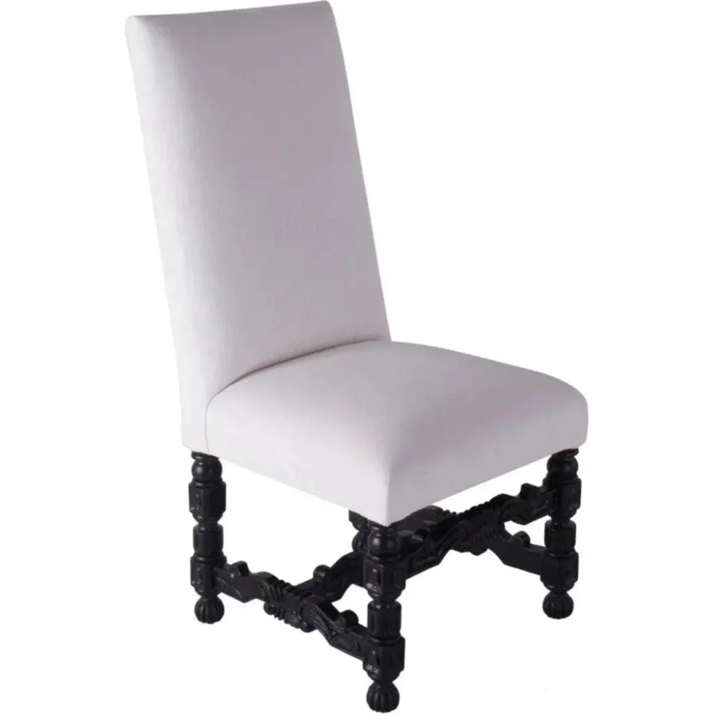 White Dining Chair Finisterra, Bae Porcelain