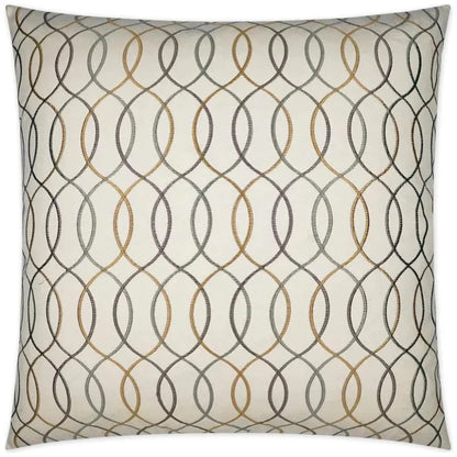 Whitney Off-White Throw Pillow With Insert