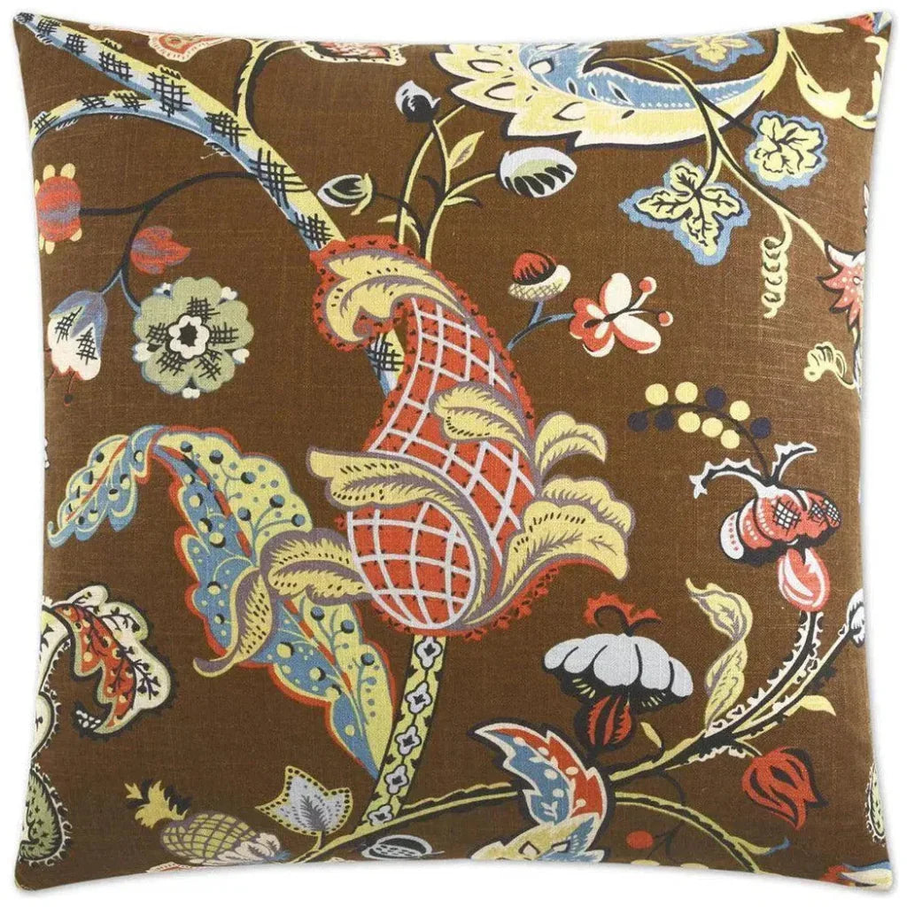 Wilmington Chocolate Brown Throw Pillow Insert