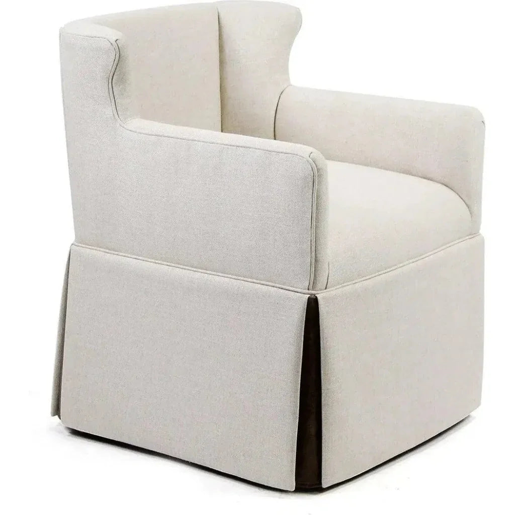 Wingback Arms Madsen Skirt Dining Chair