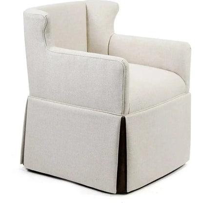 Wingback Arms Madsen Skirt Dining Chair