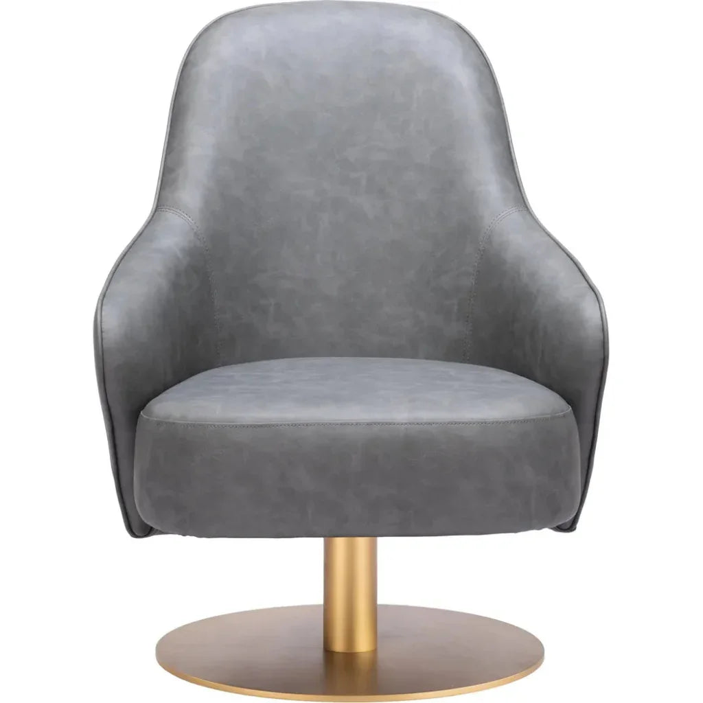 Withby Gray Armless Accent Chair