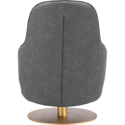 Withby Gray Armless Accent Chair