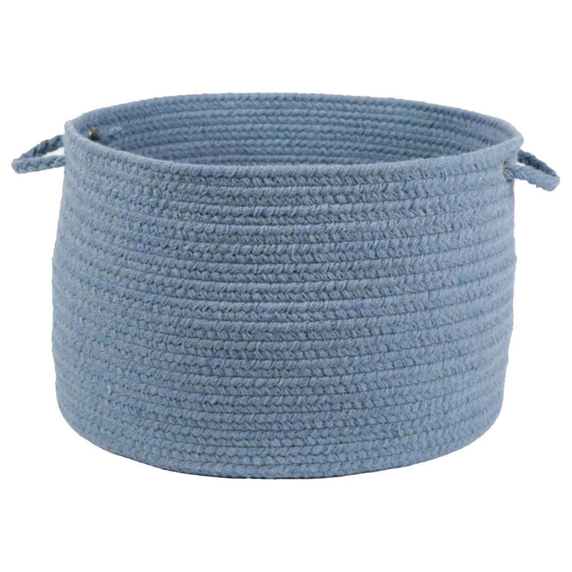 Wool Solids Braided Handmade Basket