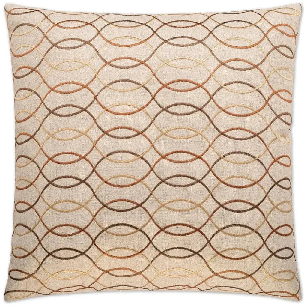 Wynn Copper Throw Pillow With Insert