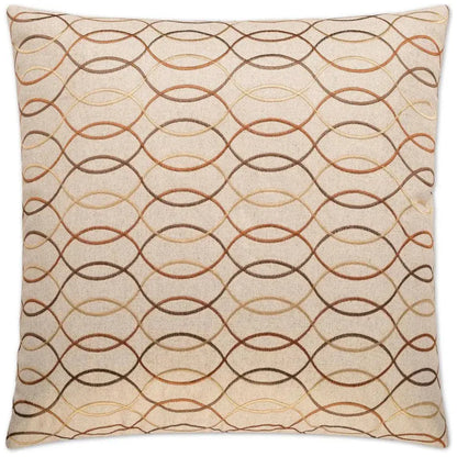 Wynn Copper Throw Pillow With Insert