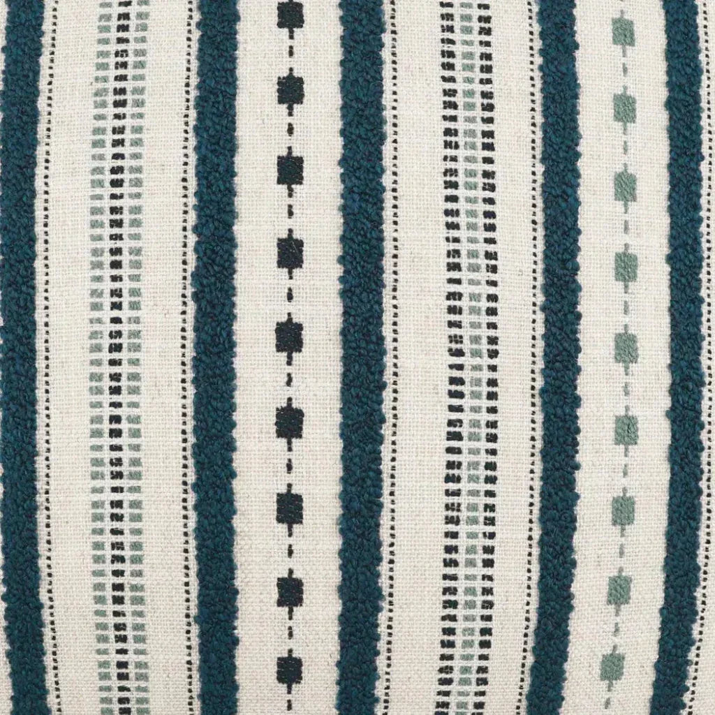 Xuma Blue Throw Pillow With Insert