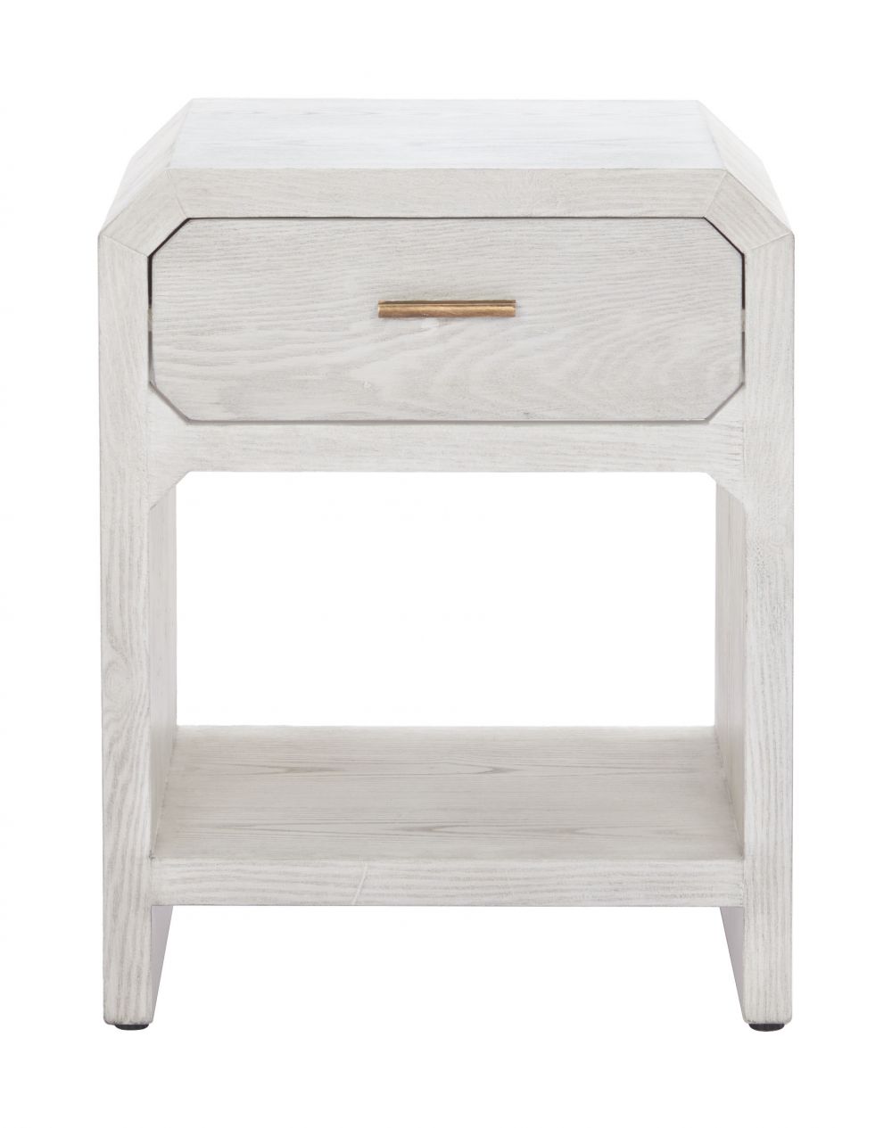 Yume One Drawer Wood Nightstand