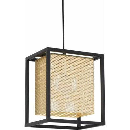 Yves Ceiling Lamp Gold & Black