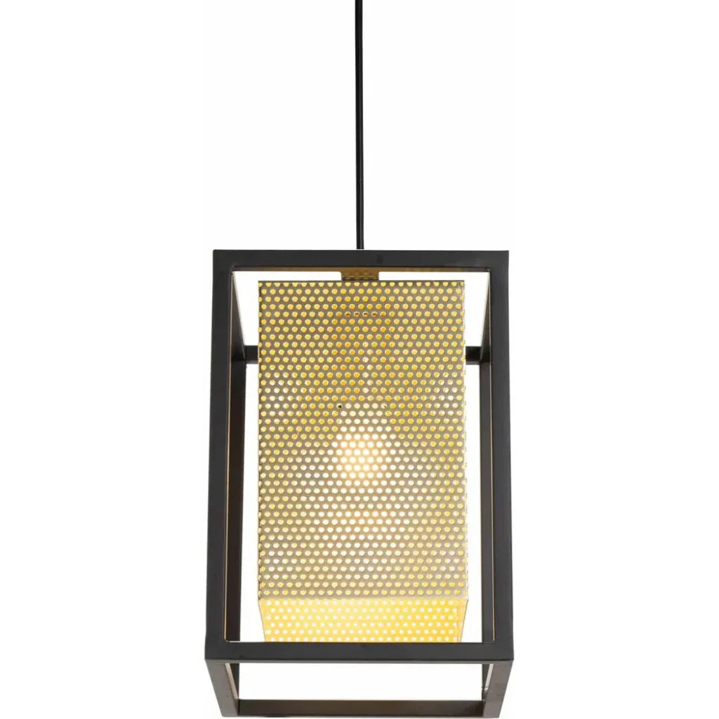 Yves Ceiling Lamp Gold & Black