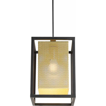 Yves Ceiling Lamp Gold & Black