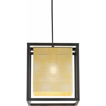 Yves Ceiling Lamp Gold & Black