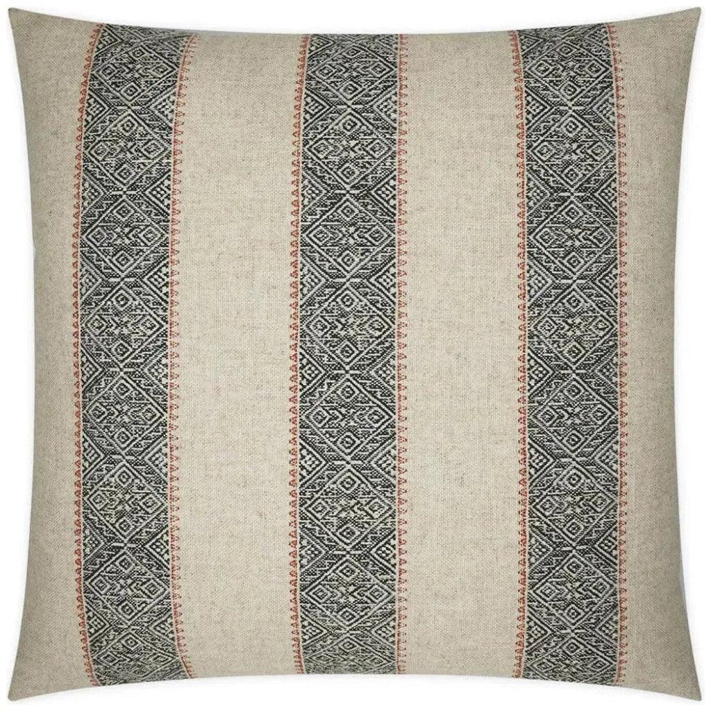 Zadar Global Tan Taupe Red Large Throw Pillow Insert