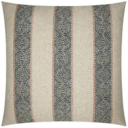 Zadar Global Tan Taupe Red Large Throw Pillow Insert