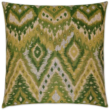 Zahara Grass Green Throw Pillow With Insert