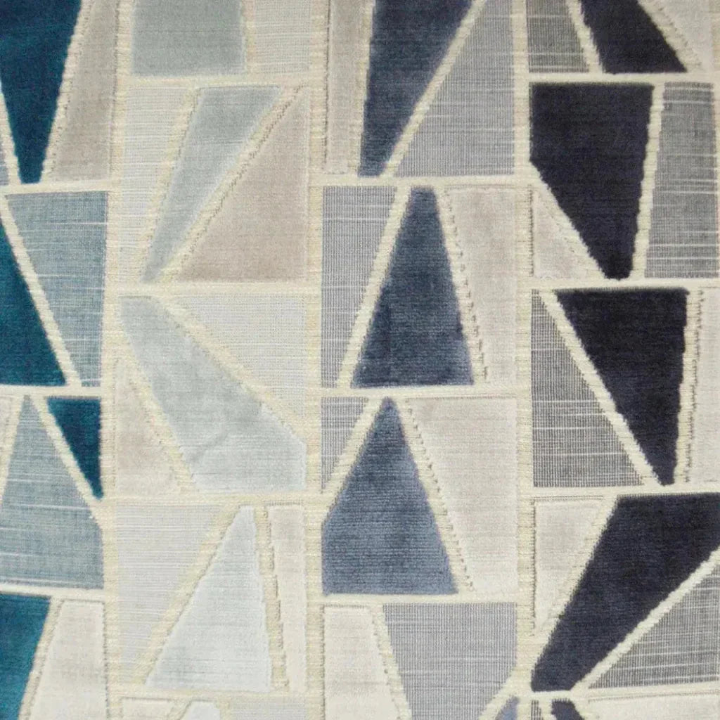 Zander Teal Slate Blue Large Throw Pillow Insert