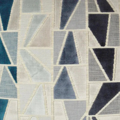 Zander Teal Slate Blue Large Throw Pillow Insert