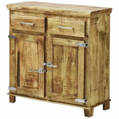 Zandria Two Doors Wooden Accent Cabinet