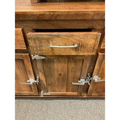 Zandria Four Doors Wooden Sideboard