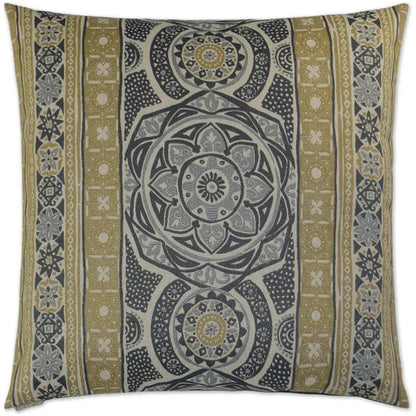 Zara Mineral Brown Throw Pillow With Insert