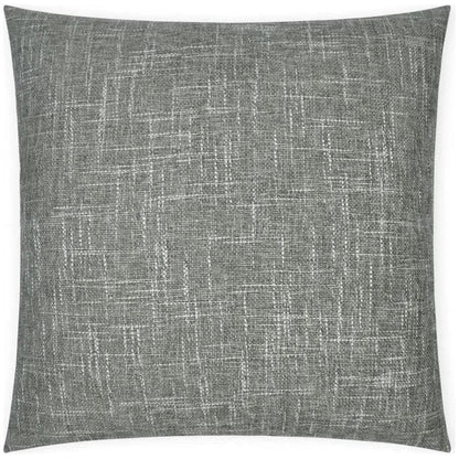 Zareen Slate Solid Grey Large Throw Pillow Insert