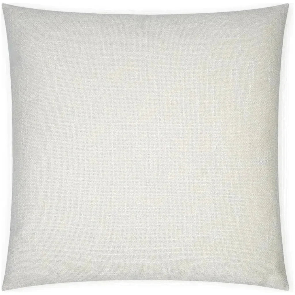 Zareen Vanilla Solid Textured Large Throw Pillow Insert
