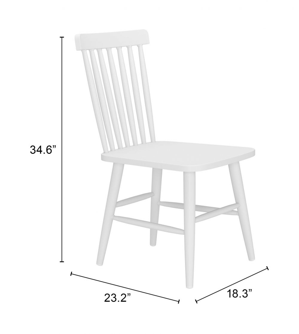 Zeilen Aluminum Outdoor Dining Chair 2PC