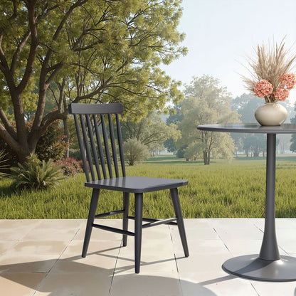Zeilen Aluminum Outdoor Dining Chair 2PC