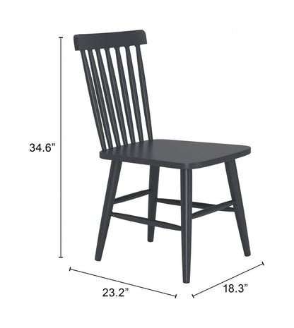 Zeilen Aluminum Outdoor Dining Chair 2PC