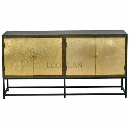 Zephana Brass Door Sideboard