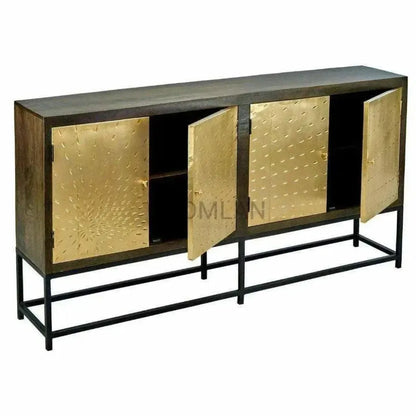 Zephana Brass Door Sideboard