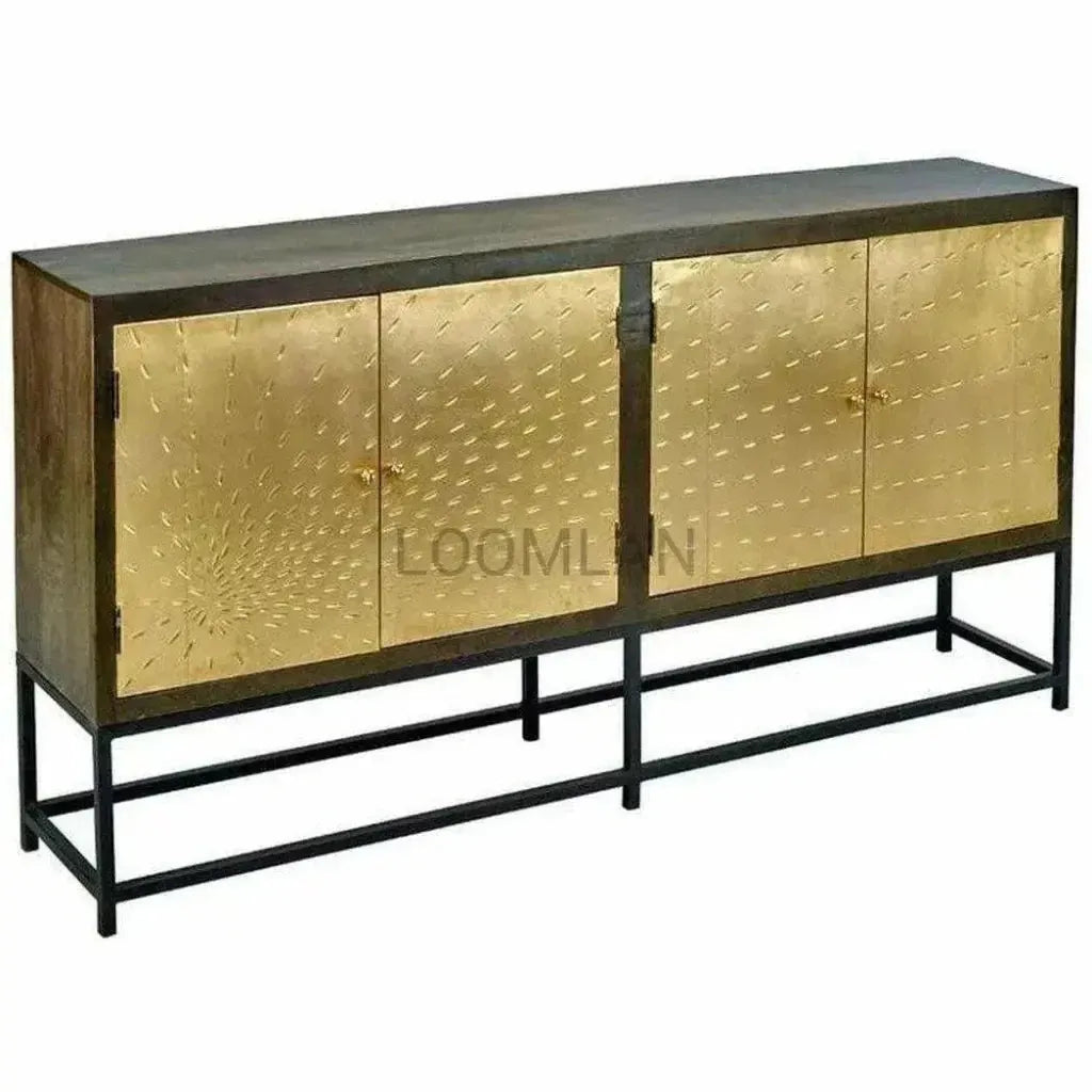 Zephana Brass Door Sideboard