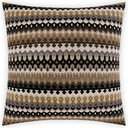 Ziba Black Throw Pillow With Insert