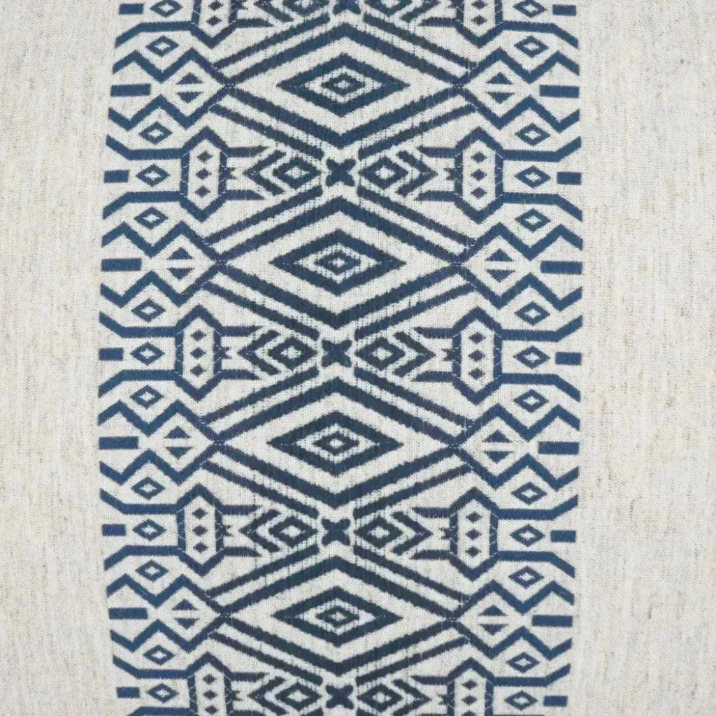 Zinga Indigo Band Navy Large Throw Pillow Insert