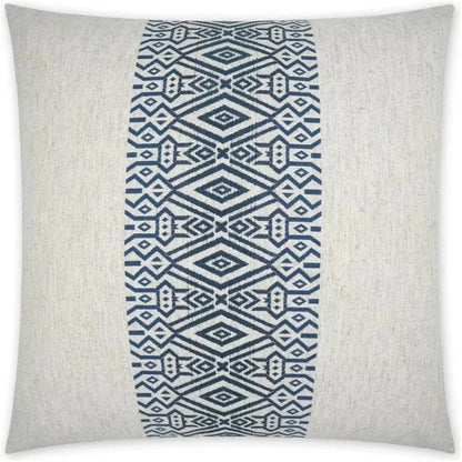 Zinga Indigo Band Navy Large Throw Pillow Insert