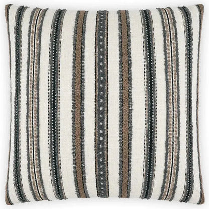 Zoie Grey Throw Pillow With Insert
