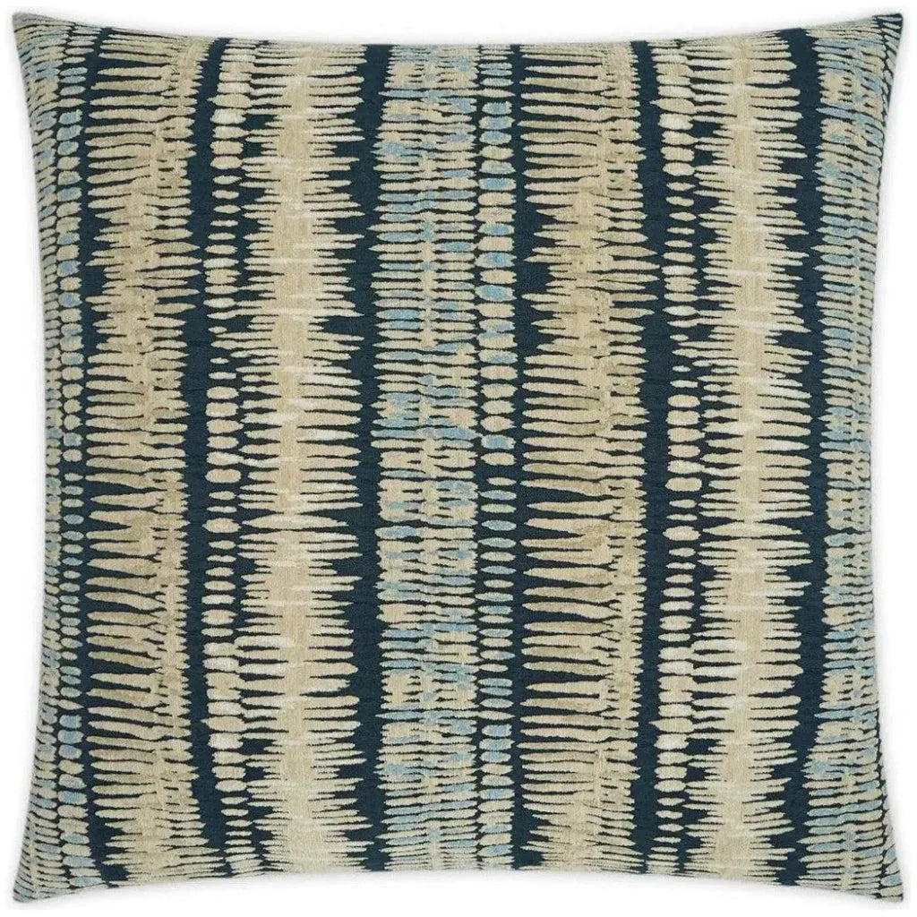 Zorro Indigo Blue Throw Pillow With Insert