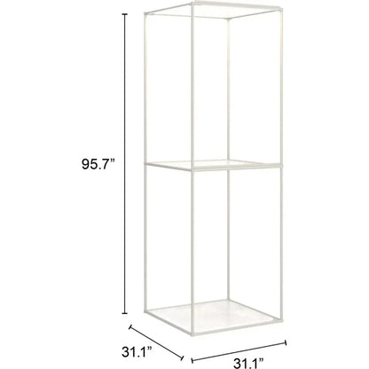 Zuo Light Gray Chair Display
