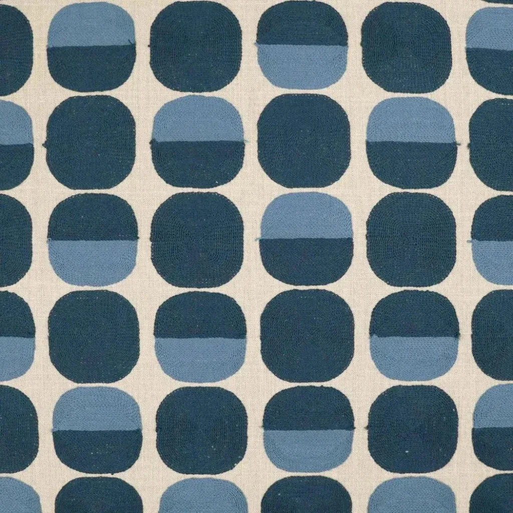 Zuri Prussian Blue Large Throw Pillow Insert