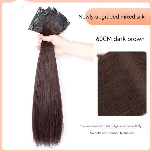 Three-Piece Fluffy Hair Volume Invisible Extensions