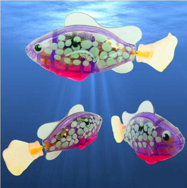 Electric Flash Swimming Fish