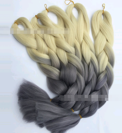 African Jumbo Braids Synthetic Hair Wig Extensions
