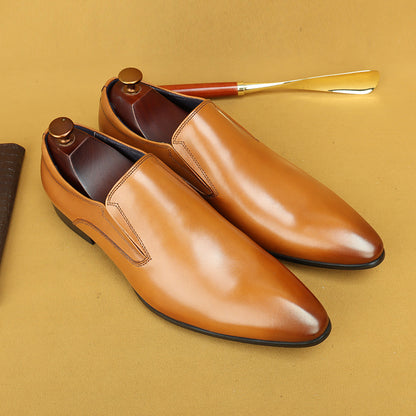Genuine Leather Men's Business Casual Shoes