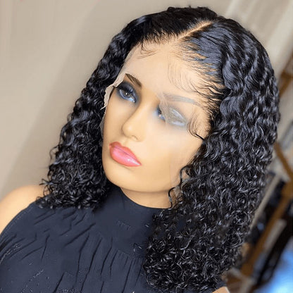 Short Curly Afro Wig – Black