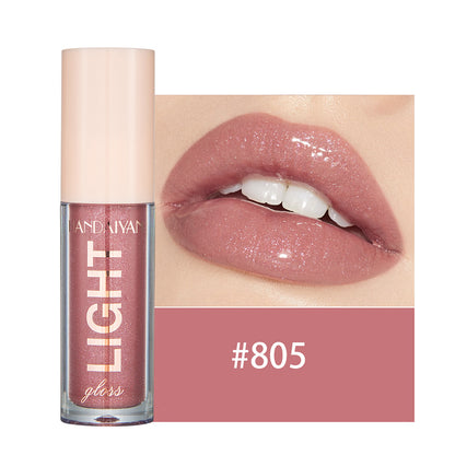 Pearl Shine Moisturizing Lip Gloss with Mirror Finish