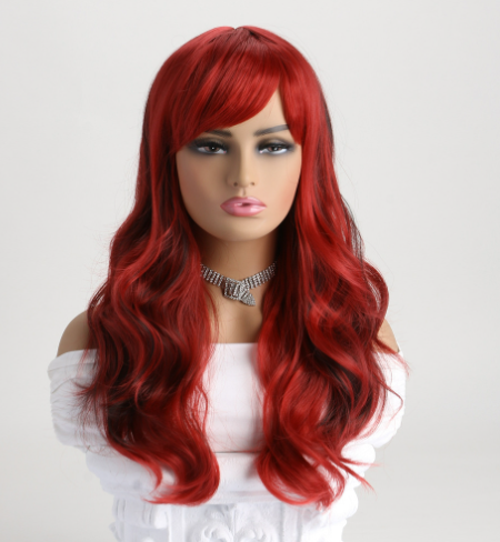 Realistic Wigs, Long Curly Hair, Wigs with Bob Cut
